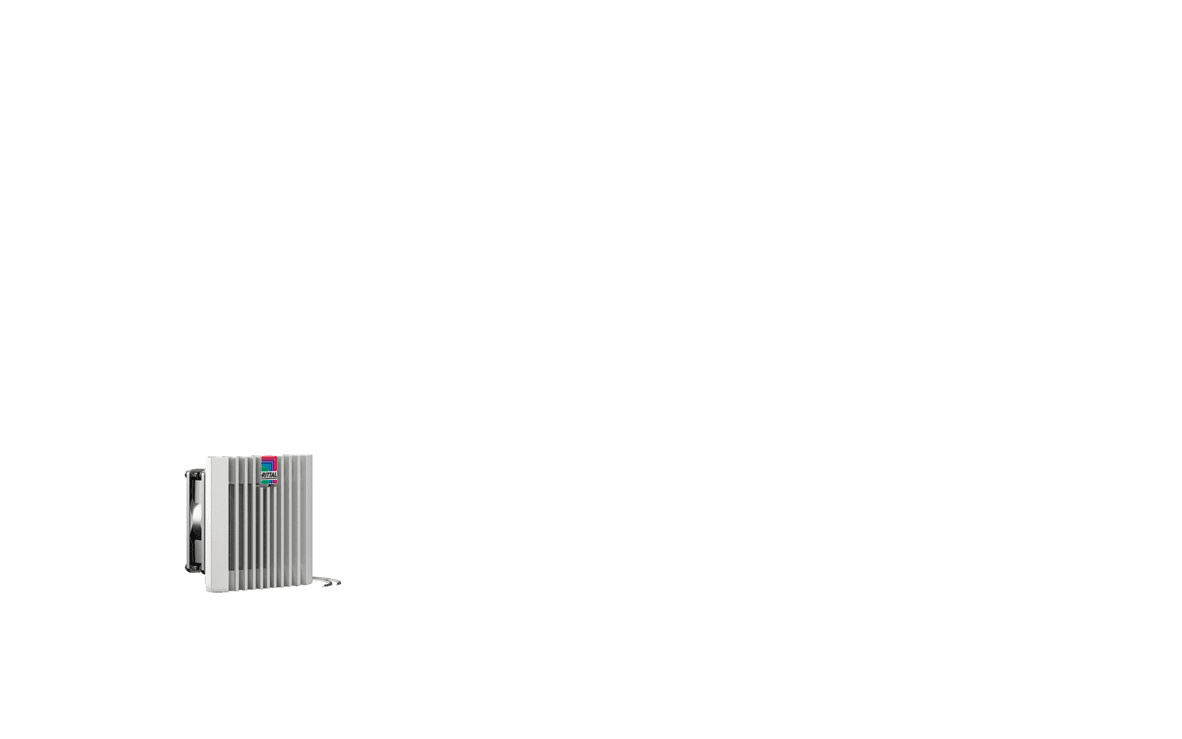 RITTAL SK Blue e+ Vent. 20m3/h 24VDC R-7035 3237724