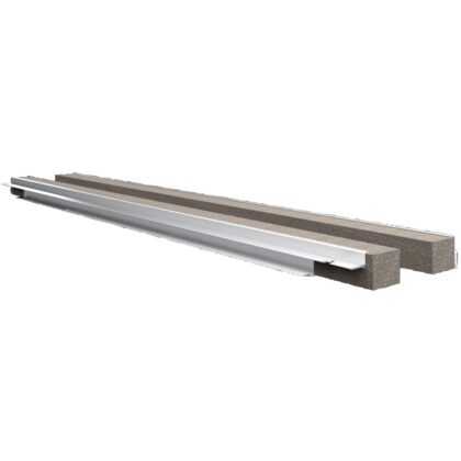 RITTAL VX Kabelinvoerprofiel achterz.  v B=800 (2 stuks) 8618811