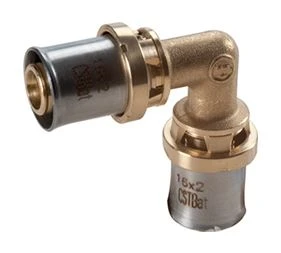 Giacomini RM122 perskoppeling bocht 90° FF 50 x 50 mm RM122Y014