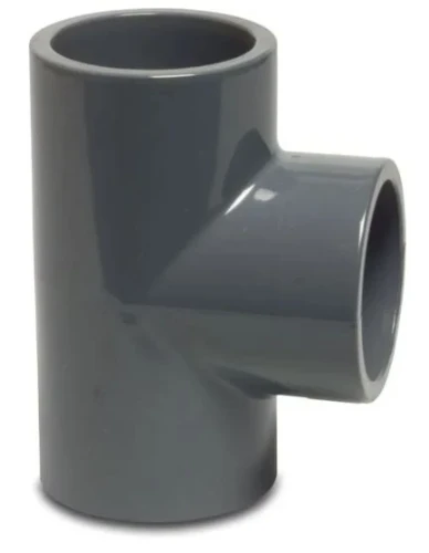 Eupen PVC druk T-stuk 90° FFF 25 x 25 x 25 mm RO9448300