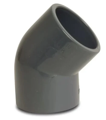 Eupen PVC druk knie 45° FF 63 x 63 mm RO9472300
