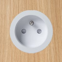 ROND rond stopcontact 2P+A multifit white struc 8800-2039