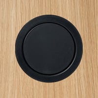 ROND rond PF drukknop 2x multifit black ano 8800-2110