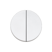 ROND rond dubbele wisselschakelaar retro/easy/back trimless basic white 8880-2241