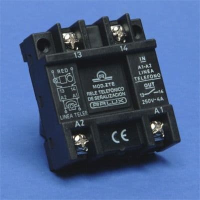 Ralux Telefoonrelais voor externe bel/hoorn 250vac/4A ZTE