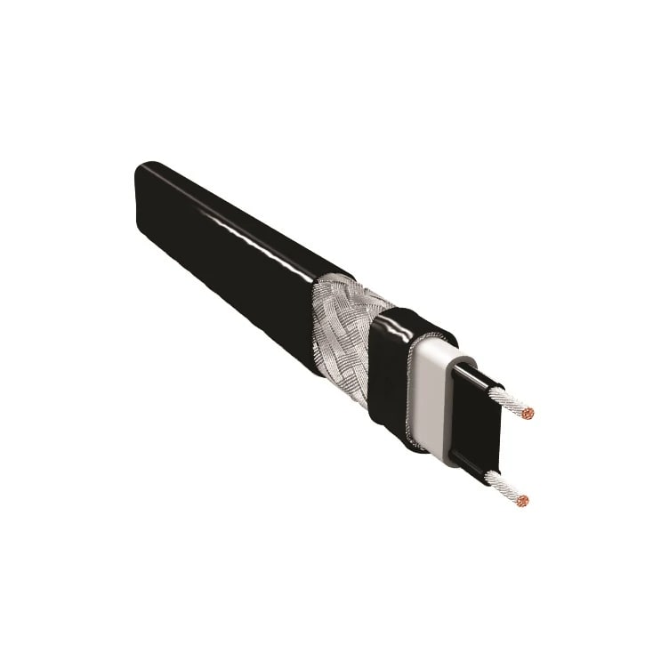 Raychem Chemischbestendige zelfregelende industrie verwarmingskabel 230V 9W/m @ 10°C T6 469145-000