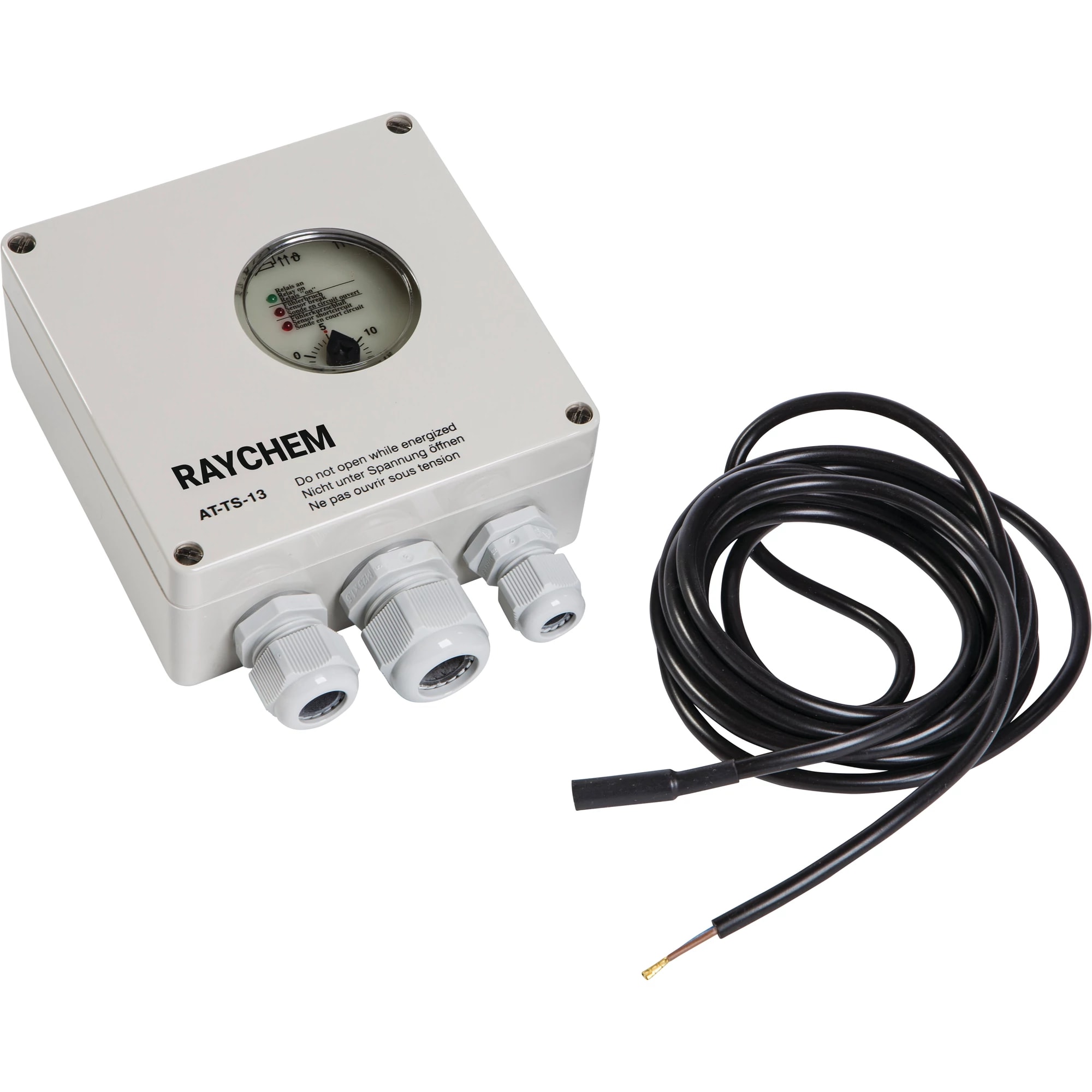 Raychem Elektronische thermostaat (0-120°C) incl. temperatuurvoeler 648945-000