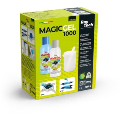 Raytech MAGIC GEL 1000 - 1L 2 COMP GEL IN FLESSEN 2X500ML MAGICGEL1L