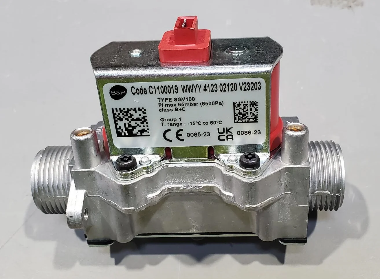 Remeha Gasklep SGV100 Remeha (ex JJD710089600 ) 721985500