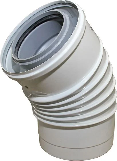 Remeha Concentrische rookgasbocht Remeha kunststof kunststof 100/150mm 7626360