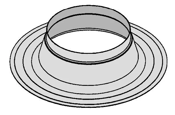 Remeha Aluminium dakplaat 100/150 remeha M87379