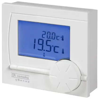 Remeha QSense modulerende kamerthermostaat zonder klok remeha S101460