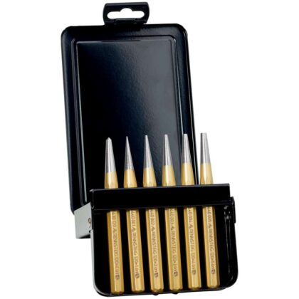Rennsteig Doorslagset in een metalen cassette R424 130 0