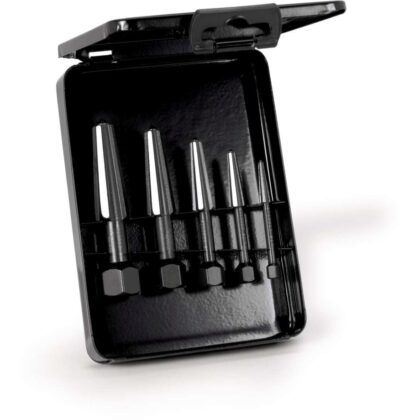 Rennsteig Schroefuitdraaierset 2 snijkanten (5-delig) in metalen cassette R471 901 3