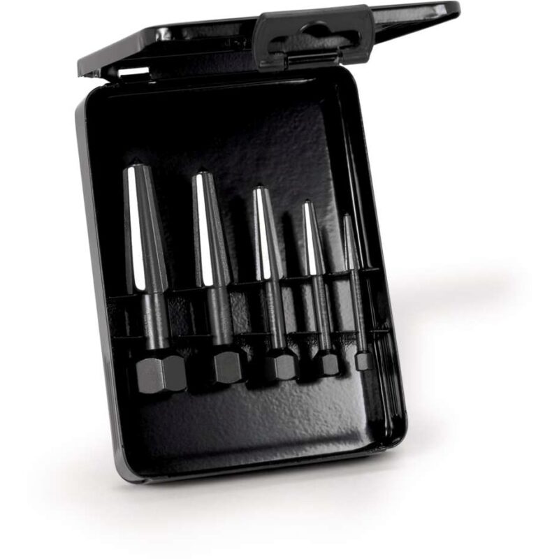 Rennsteig Schroefuitdraaierset 2 snijkanten (5-delig) in metalen cassette R471 901 3