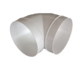 Renson Bocht rond luchtkanaal Renson Easyflex 125mm 80° 27596