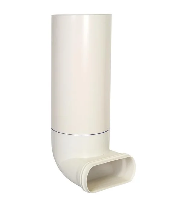 Renson Kit easyflex haakse betondoorvoer d125 renson 28906