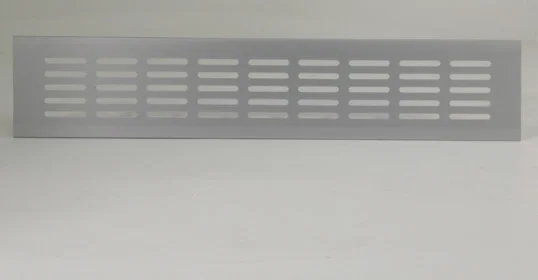 Renson Ventilatierooster Renson 381 rechthoekig 381x80mm Binnenrooster 9156