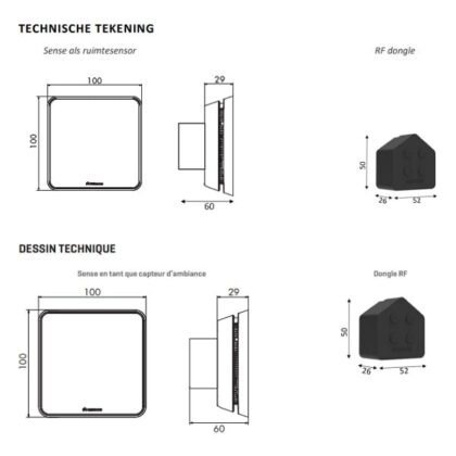 Renson Kit FPF Ruimtesensor 1x Sense 11668