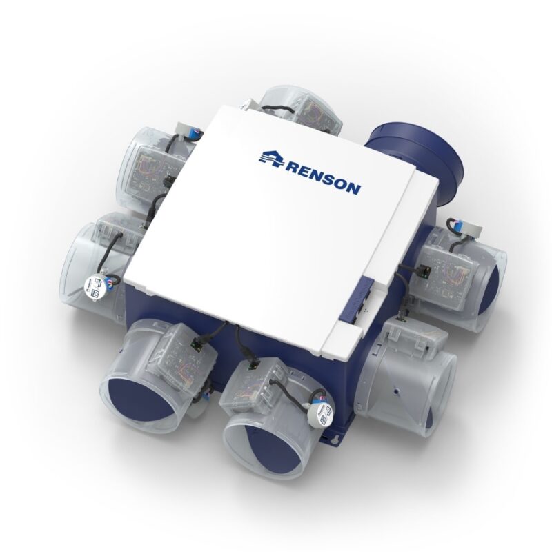 Renson KIT Healthbox 3.0 SmartDetect - CO2 - inclusief 5 roosterbasissen 17069