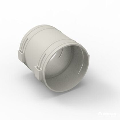Renson Easyflex koppelstuk voor Easyflex rond Ø90 luchtkanaal (10st) 27603