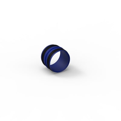 Renson Easyflex koppelstuk - met rubbers - Ø80mm 28133