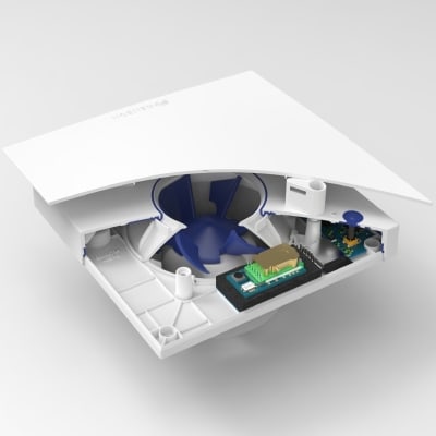Renson Waves decentrale ventilator met vocht en geur sensor 9486