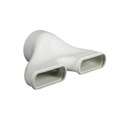Renson Easyflex verloopstuk - recht dubbel - Ø125 (2x140x60mm) G0013141