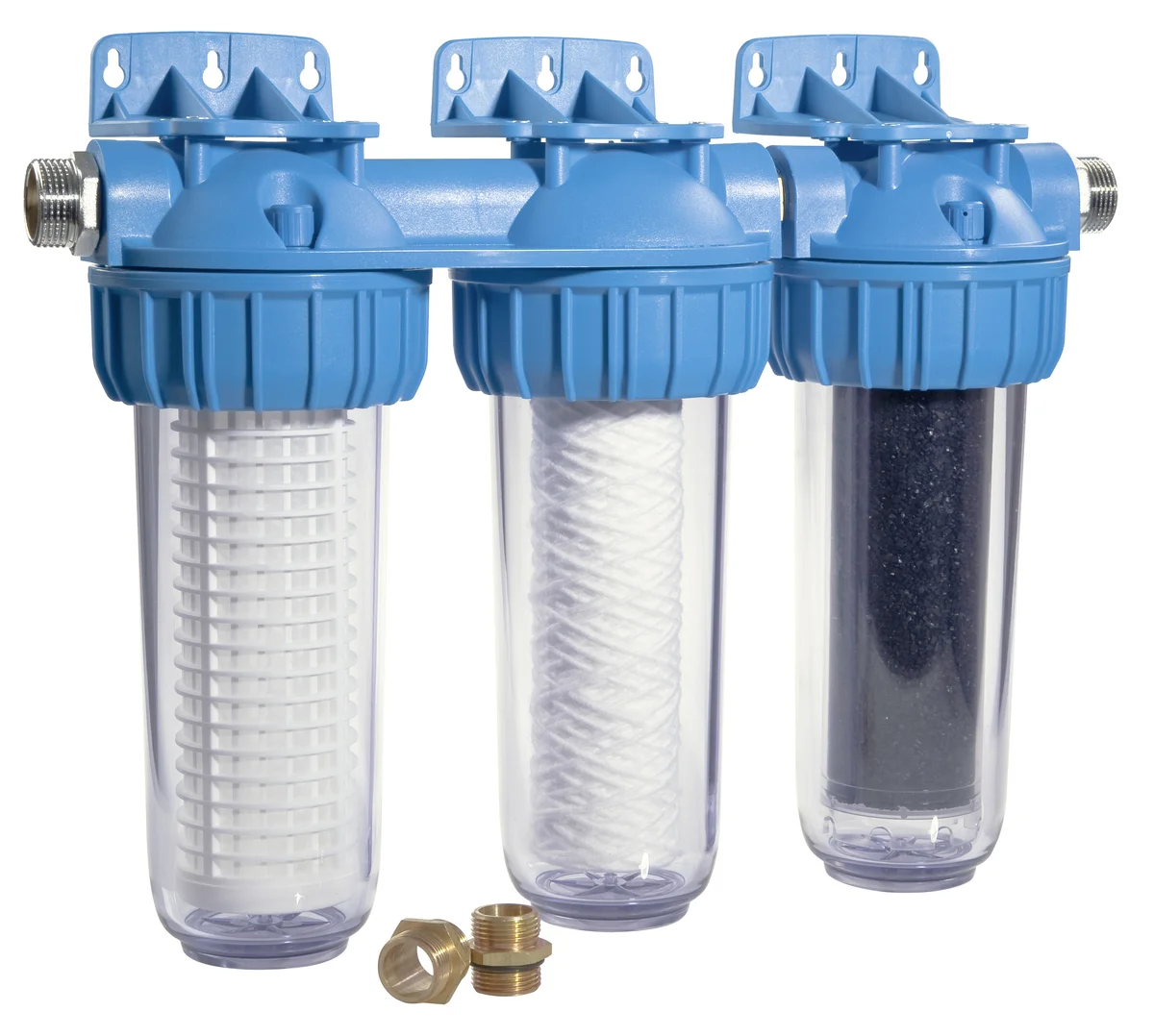 Resideo Triplex filter incl. reinigb. zeeffilter en actief koolstoffilter FF60