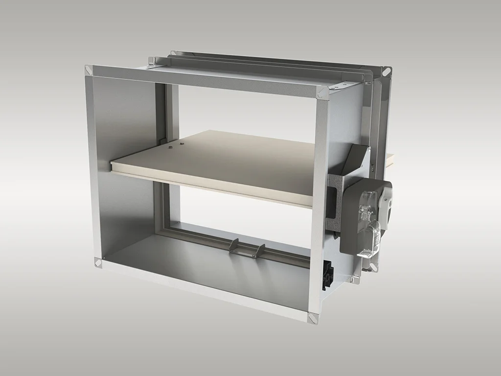 Rf-t Brandklep rechthoekig 800x200 rft CU-LT+MFUSP+800200