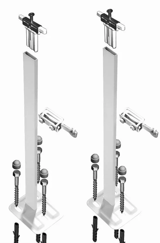 Rofix Standkonsole H 600mm midden met plug en bout ( rad h 300/450 mm) 40000250
