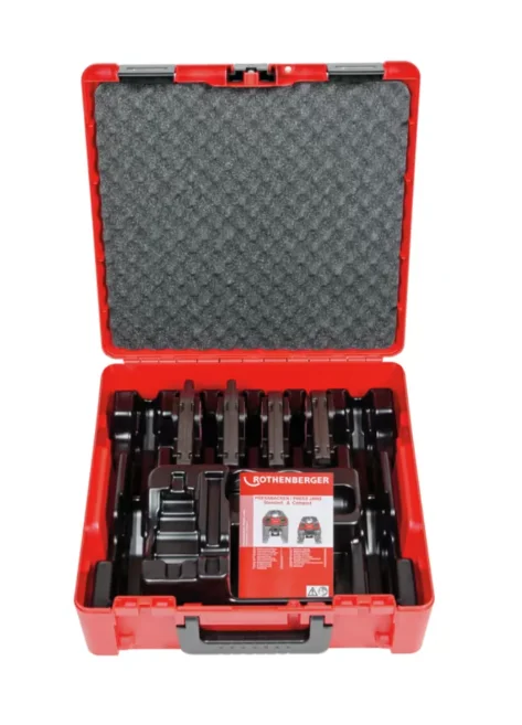 Rothenberger Persbekset standaard B maxipro 1/4-3/8-1/2-5/8 in rocase 1000003581