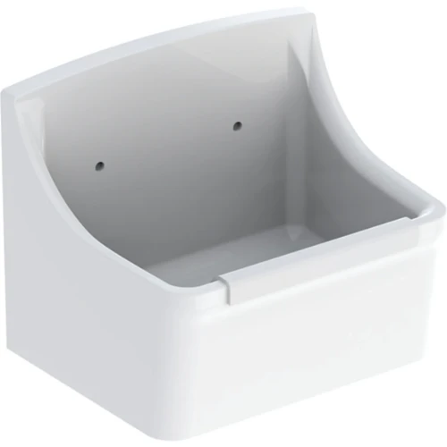 Geberit 300 Basic Norma uitgietbak 450 x 350 mm - wit - zonder overloop - met gaten voor emmerrooster S8A42000000G