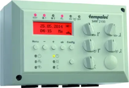 Theben SAM2100 weersafhankelijke regelaar - 230V - sturing van brander - circulator cv en sww SAM2100
