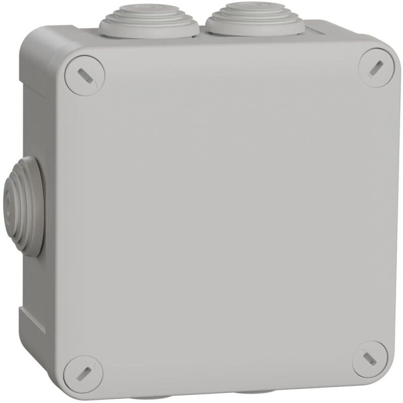 SAREL Mureva BOX - kabeldoos - 7 dichtingen Ø25 - 105x105x55 mm ENN05005