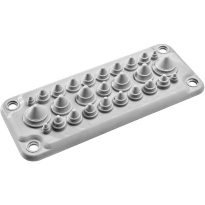SAREL Spacial SF-kabelinvoerplaat - invoer voor 25 kabels NSYAECPFLT25