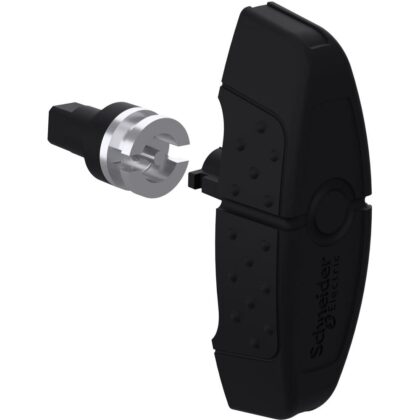 SAREL Vierkant inzetstuk slot 3 mm voor Spacial S3D beh. NSYAEDLB3S3D