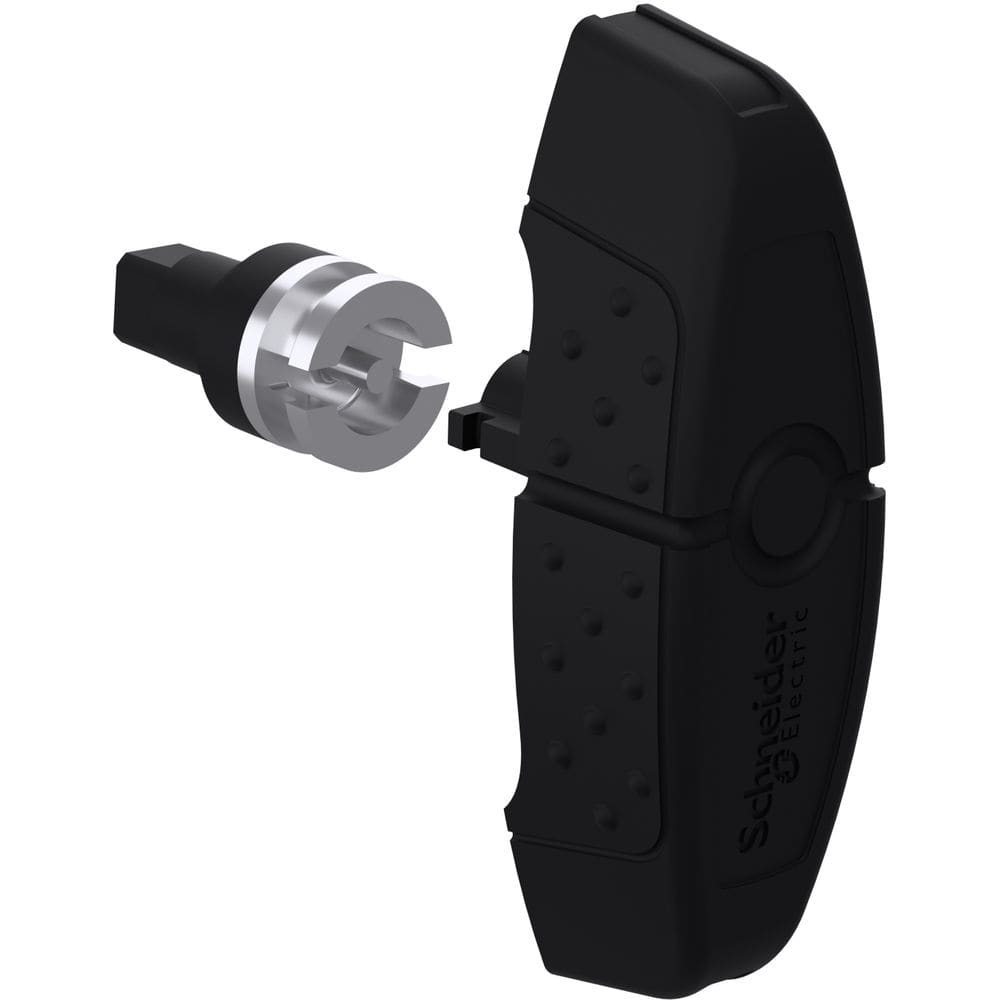 SAREL Vierkant inzetstuk slot 3 mm voor Spacial S3D beh. NSYAEDLB3S3D
