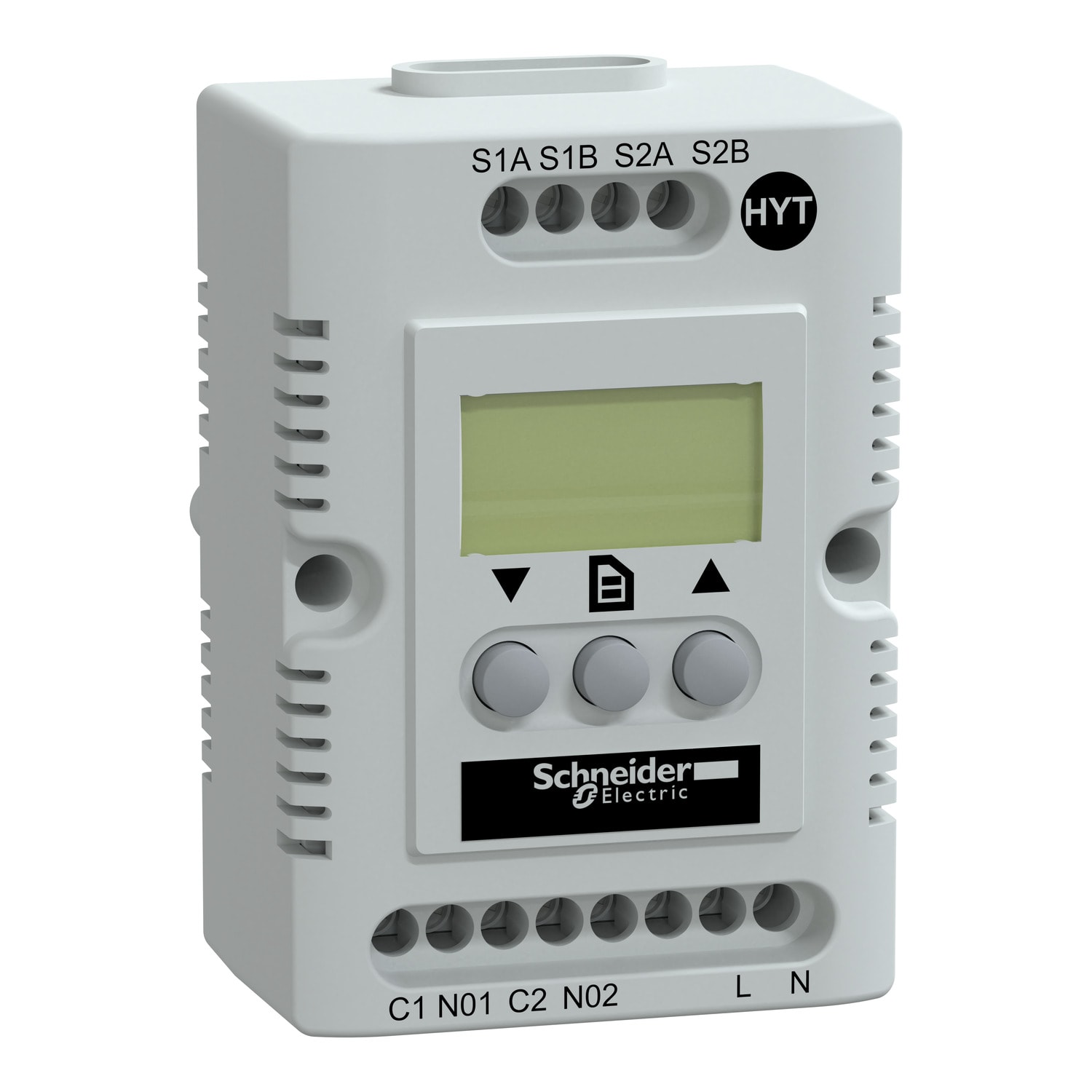 SAREL Climasys Elektronische thermostaat en hygrostaat Hygrotherm °C 230V NSYCCOHYT230VID