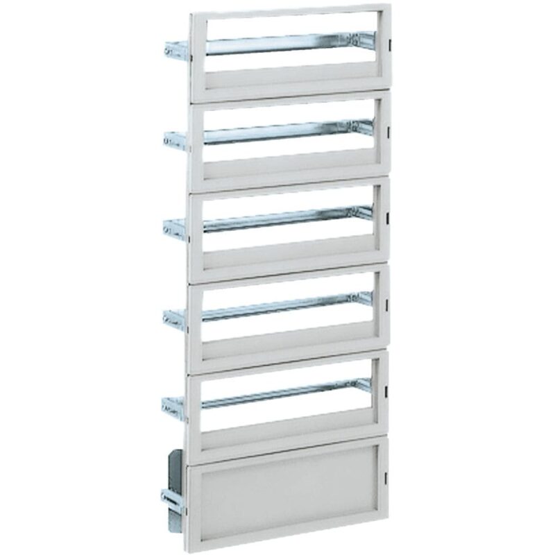 SAREL DLP mod. verdeelchassis 99modules(18mm) isolerend materiaal voor PLA H750xB750 NSYDLP99G
