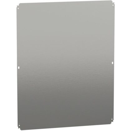 SAREL Volle montageplaat H1000xB800mm. Gegalvaniseerd plaatstaal. Omkeerbare afm. NSYMM108