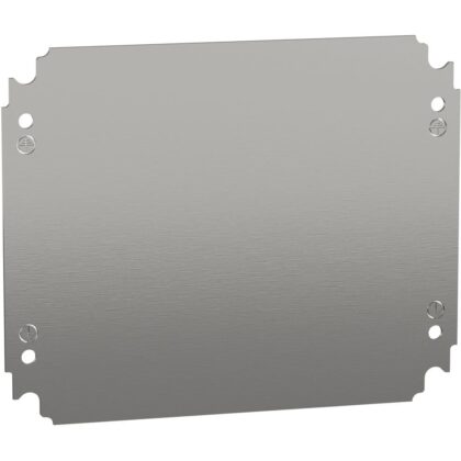 SAREL Volle montageplaat H300xB250mm gemaakt van gegalvaniseerd plaatstaal. NSYMM3025
