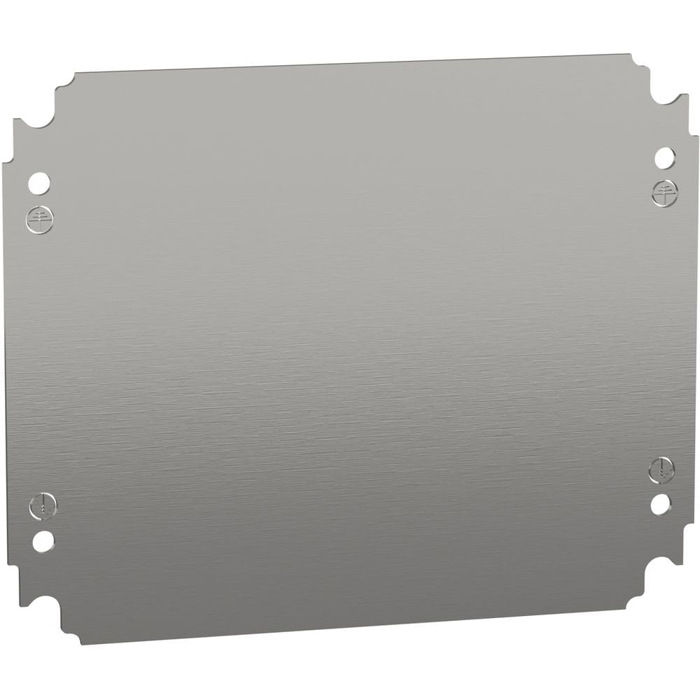 SAREL Volle montageplaat H300xB250mm gemaakt van gegalvaniseerd plaatstaal. NSYMM3025