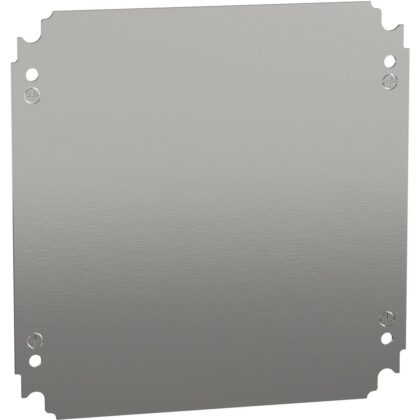 SAREL Volle montageplaat H300xB300mm gemaakt van gegalvaniseerd plaatstaal. NSYMM33