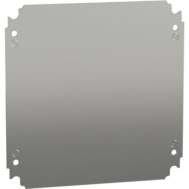 SAREL Volle montageplaat H300xB300mm gemaakt van gegalvaniseerd plaatstaal. NSYMM33