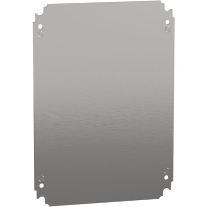 SAREL Volle montageplaat H400xB300mm gemaakt van gegalvaniseerd plaatstaal. NSYMM43