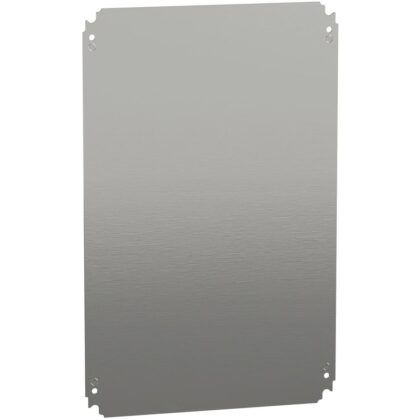SAREL Volle montageplaat H600xB400mm gemaakt van gegalvaniseerd plaatstaal. NSYMM64