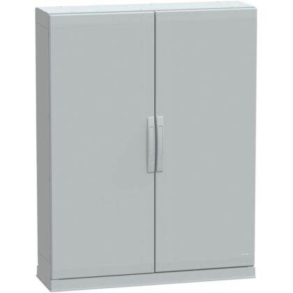 SAREL Vloermontage kast poly. vers. PLAZ met plint open onderaan 1250x1000x320 IP54 NSYPLAZ12103G