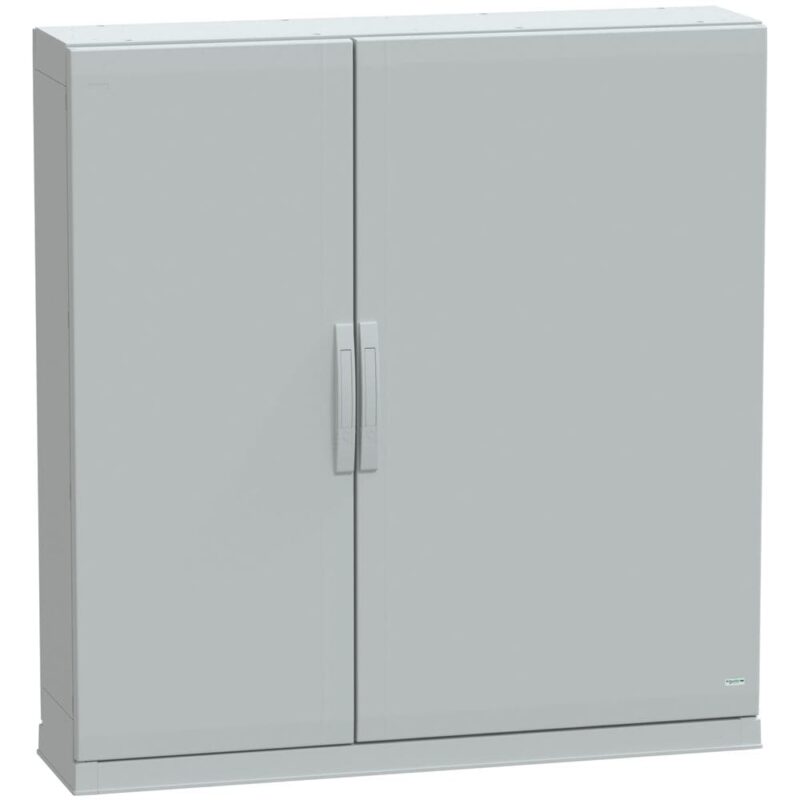 SAREL Vloermontage kast poly. vers. PLAZ met plint open onderaan 1250x1250x320 IP54 NSYPLAZ12123G
