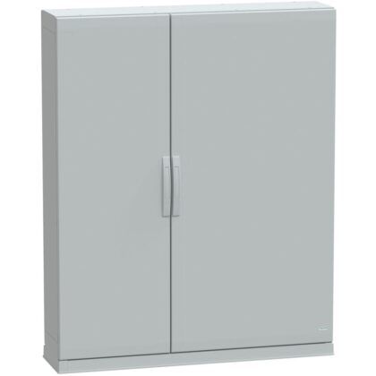SAREL Vloermontage kast poly. vers. PLAZ met plint open onderaan 1500x1250x320 IP54 NSYPLAZ15123G